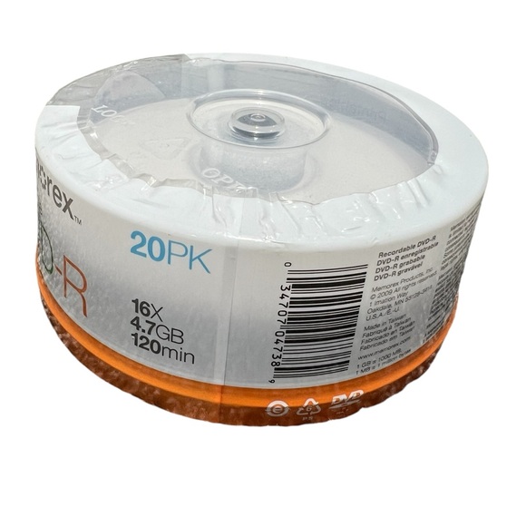 New unopened dvd-r 20pack - Picture 2 of 4